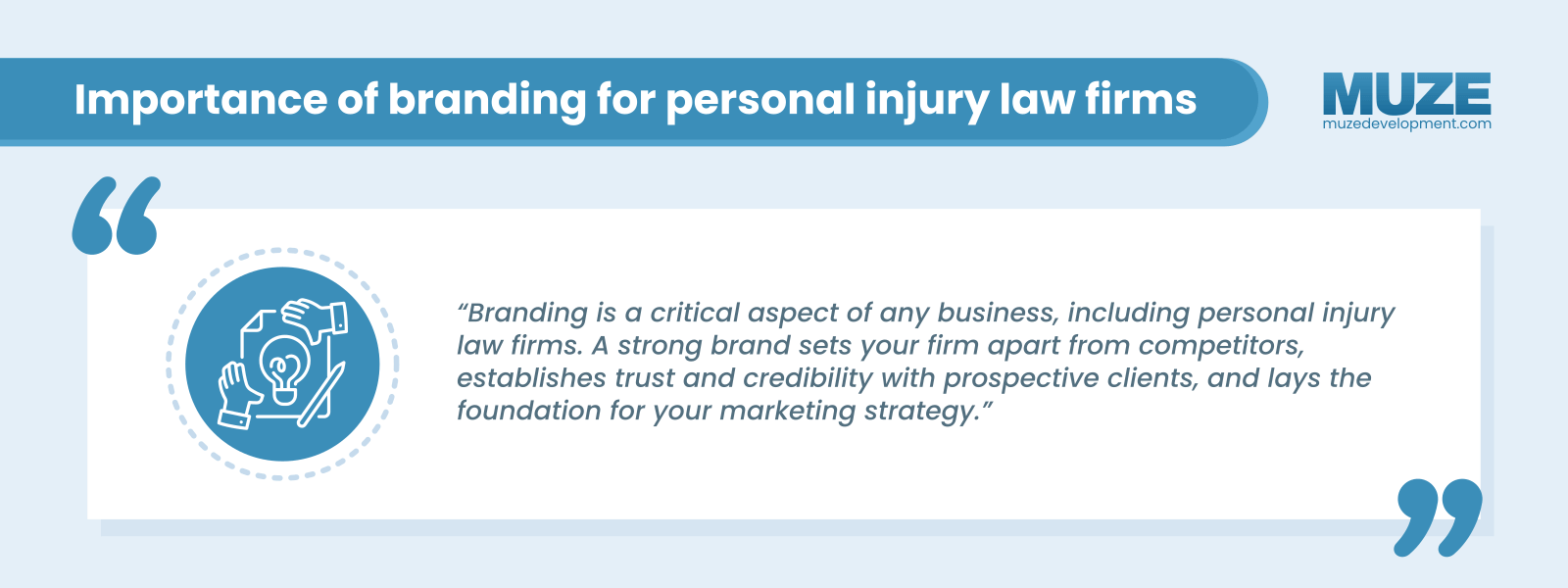 Importance of branding for personal injury law firms