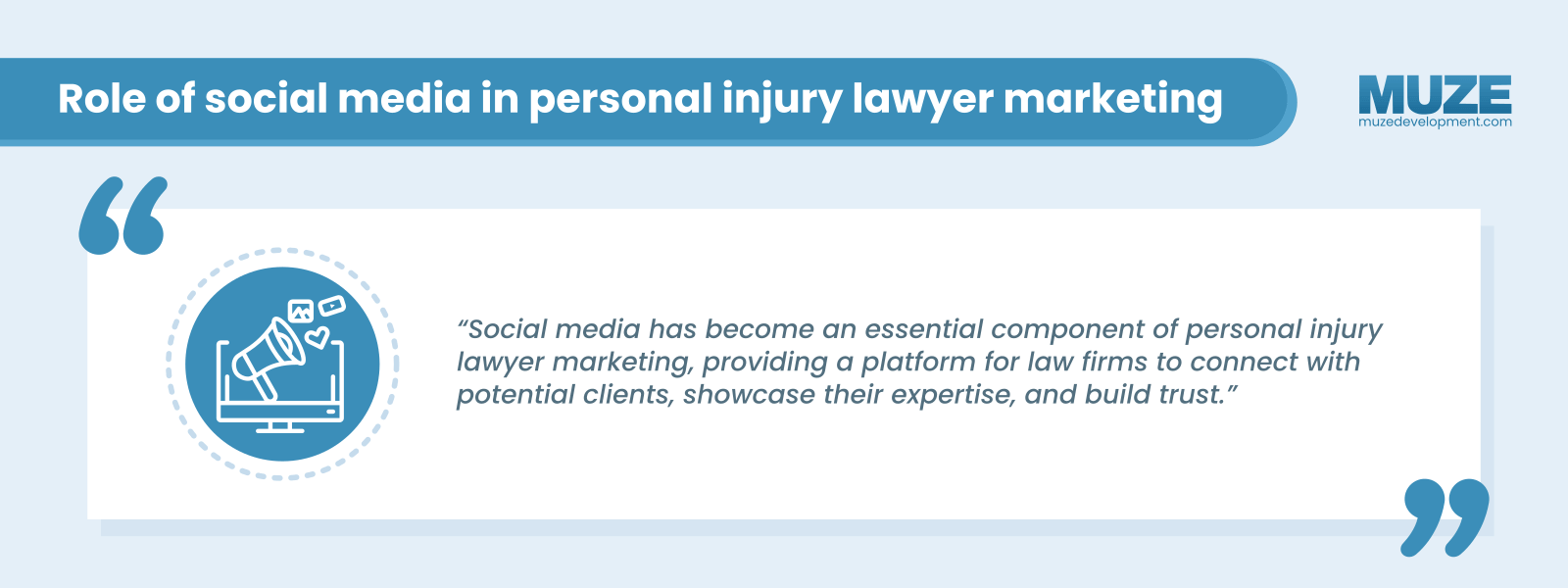 Role of social media in personal injury lawyer marketing