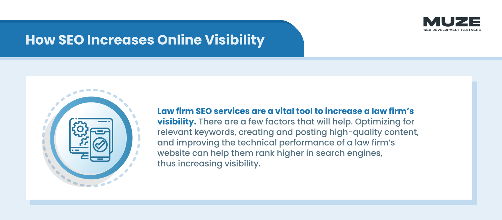 How SEO Increases Online Visibility - Law Firm SEO Services